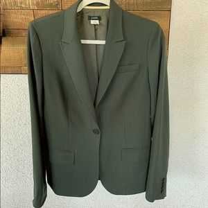 J Crew 100% Japanese Wool Pantsuit | Olive